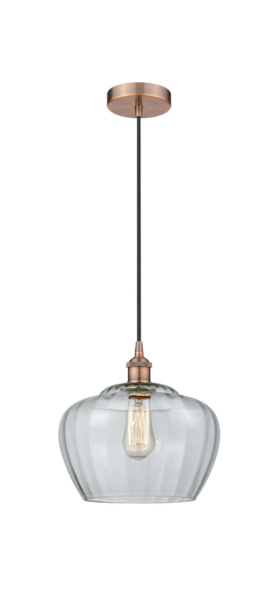 Edison Mini Pendant Antique Brass Cast