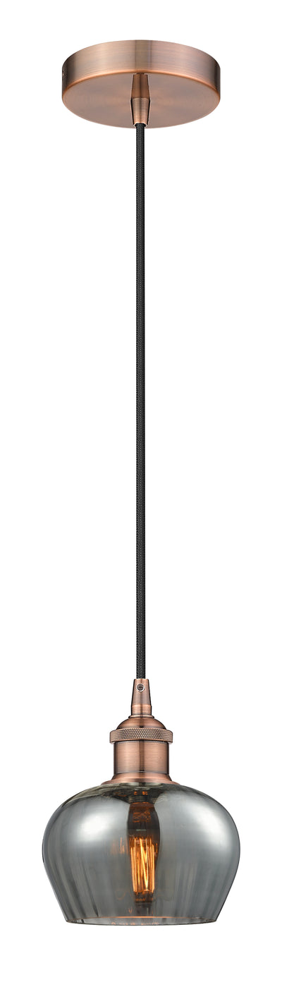 Edison Mini Pendant Antique Brass Finish