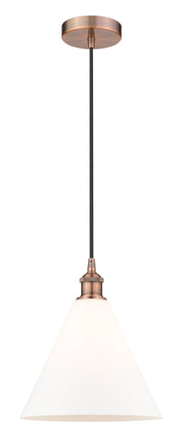 Edison Mini Pendant Antique Brass Glass
