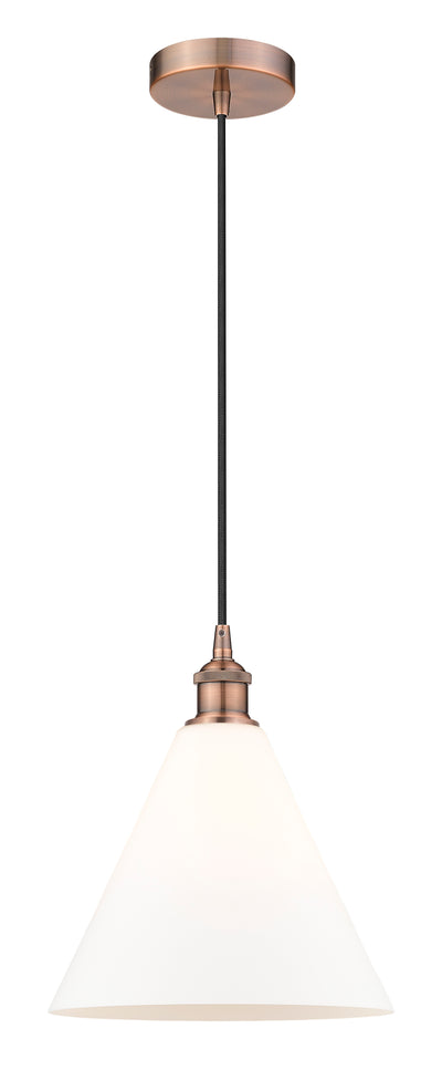 Edison Mini Pendant Cast Brass 6W