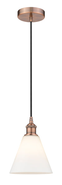 Edison Mini Pendant 8 Inch Antique Brass