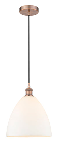 Edison Mini Pendant Antique Brass Finish