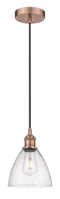 Edison Mini Pendant Antique Brass Finish