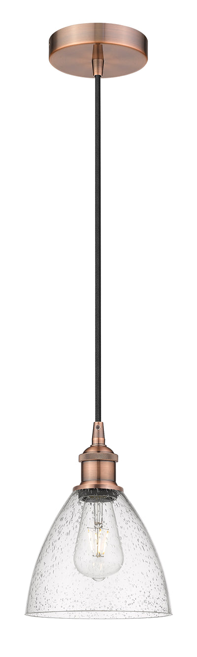 Edison Mini Pendant Antique Brass Finish