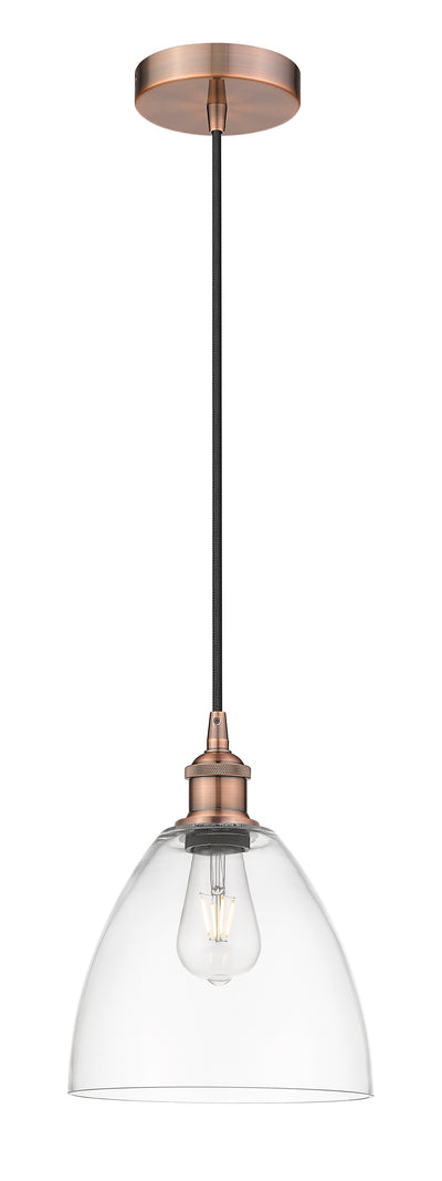 Edison Mini Pendant Antique Brass Finish