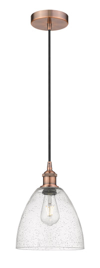 Edison Mini Pendant Antique Brass Finish