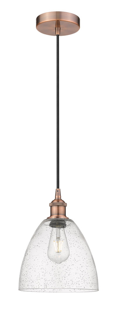 Edison Mini Pendant Antique Brass Finish