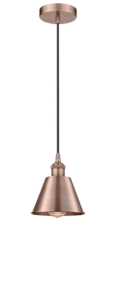 Edison Mini Pendant Antique Brass Finish