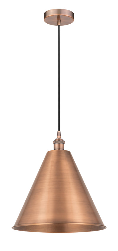 Edison Mini Pendant Brass Finish Steel
