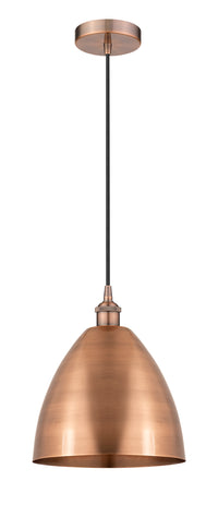 Edison Mini Pendant Antique Brass Finish