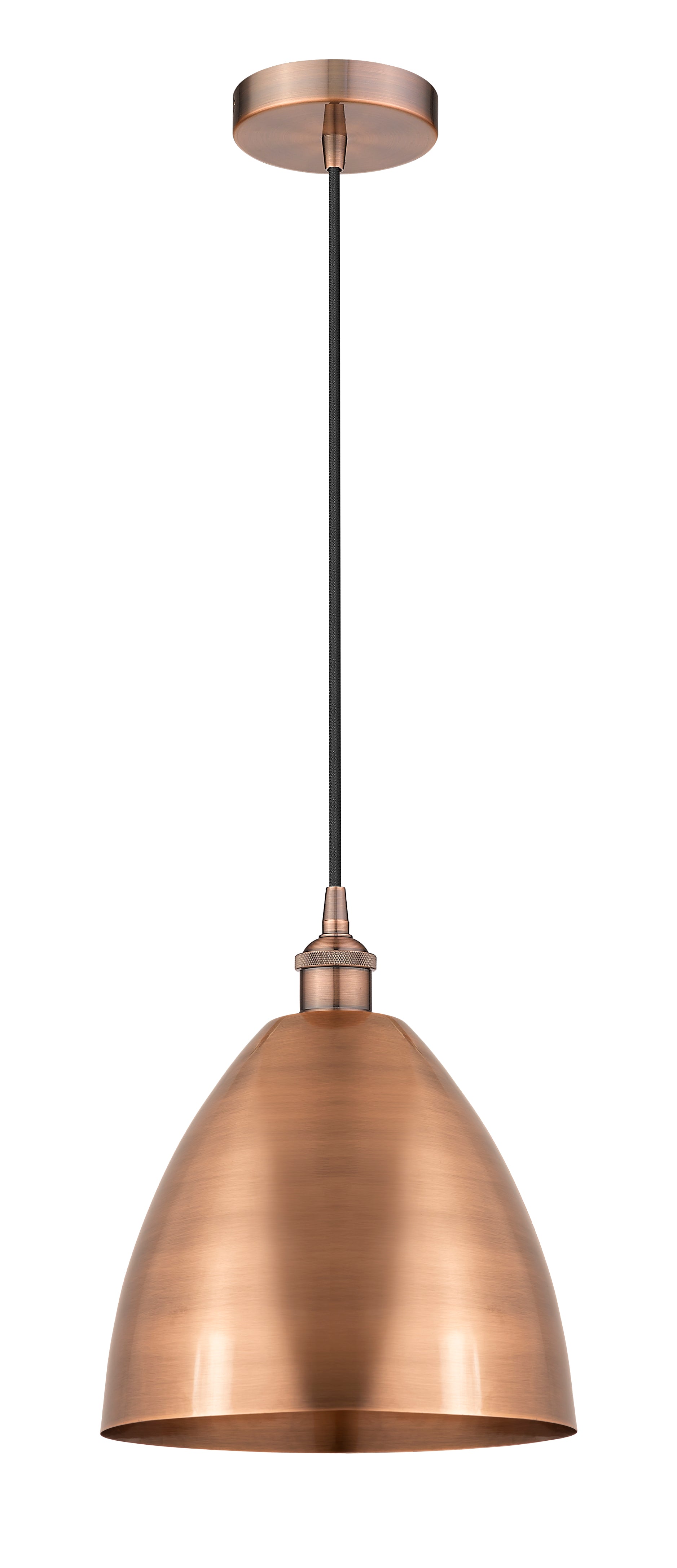 Edison Mini Pendant Antique Brass Cast Brass