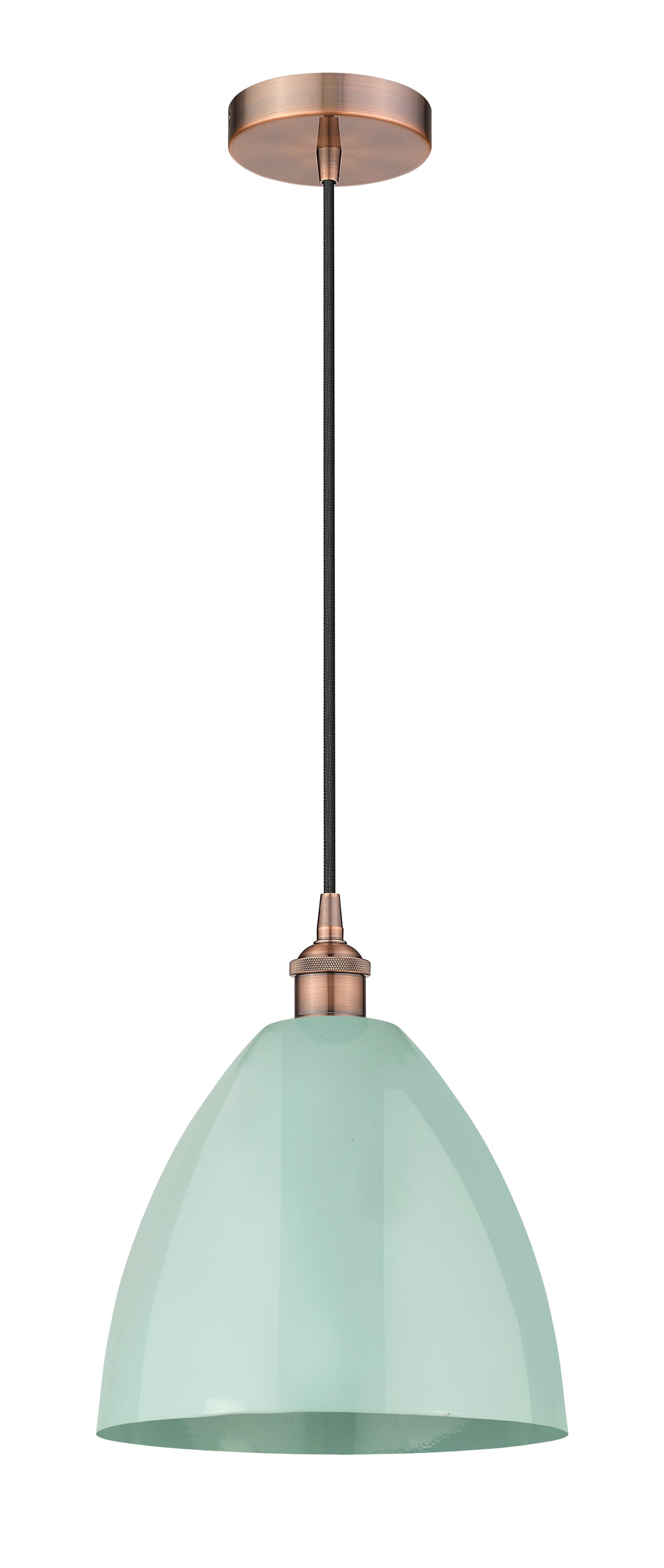 Edison Mini Pendant Antique Brass Finish