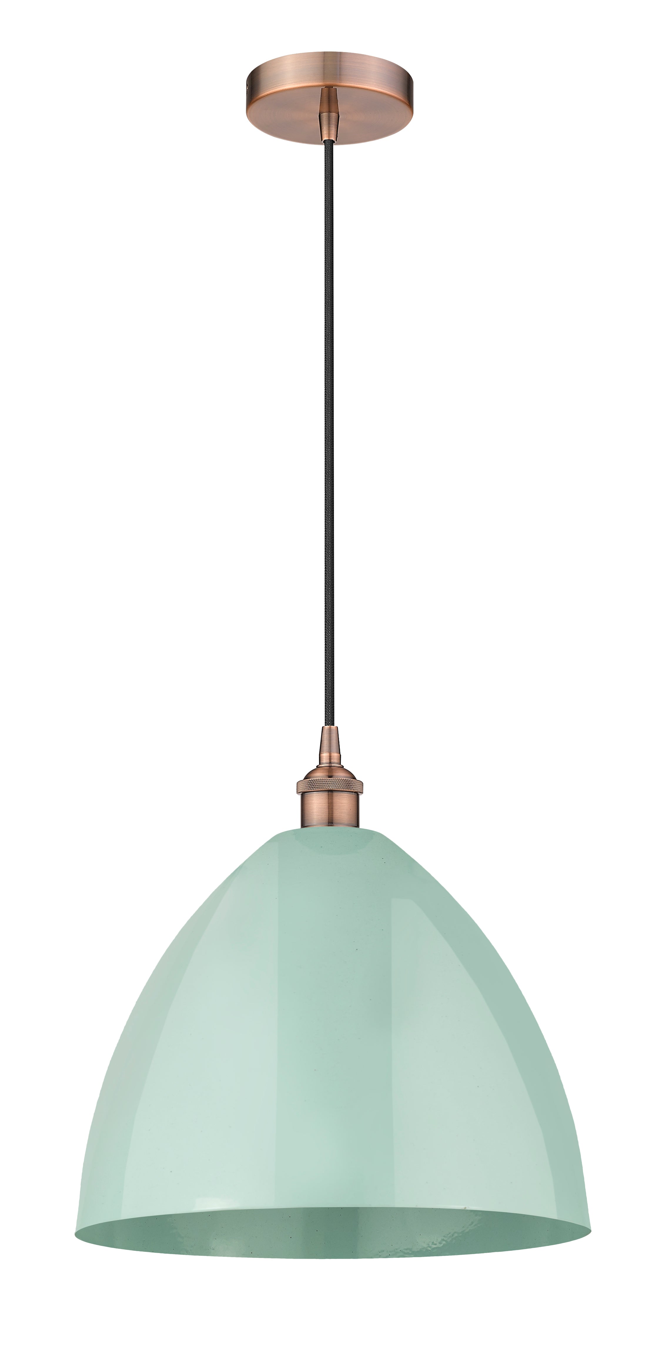 Edison Mini Pendant Antique Brass Finish