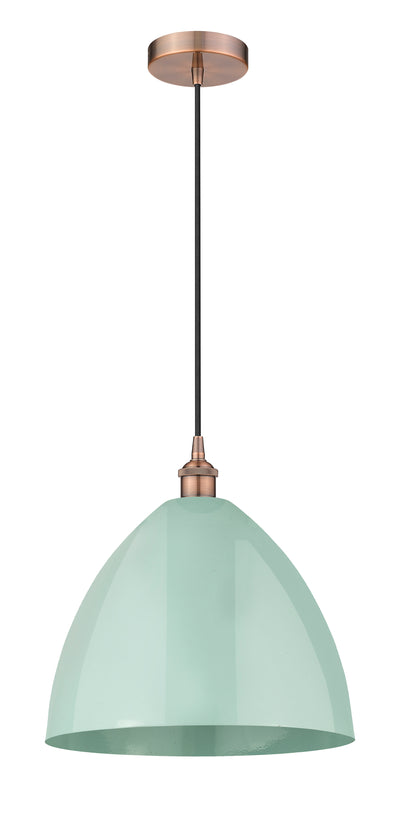 Edison Mini Pendant Antique Brass Finish