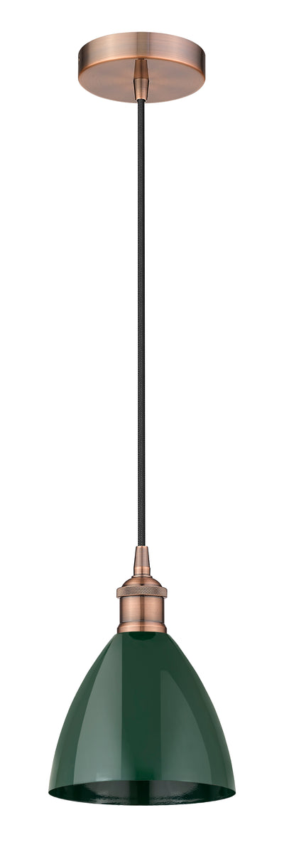 Edison Mini Pendant Antique Brass Finish