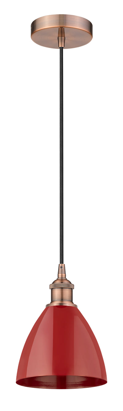Edison Mini Pendant Antique Brass Finish