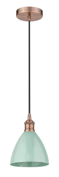 Edison Mini Pendant Antique Brass Finish