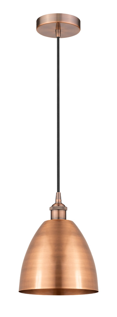 Edison Mini Pendant Antique Brass Finish