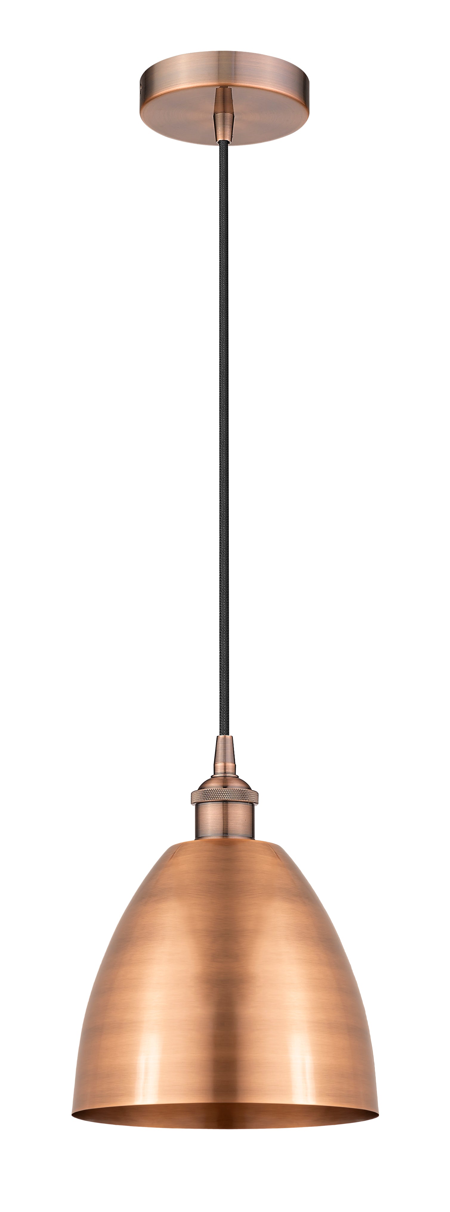 Edison Mini Pendant Antique Brass Finish