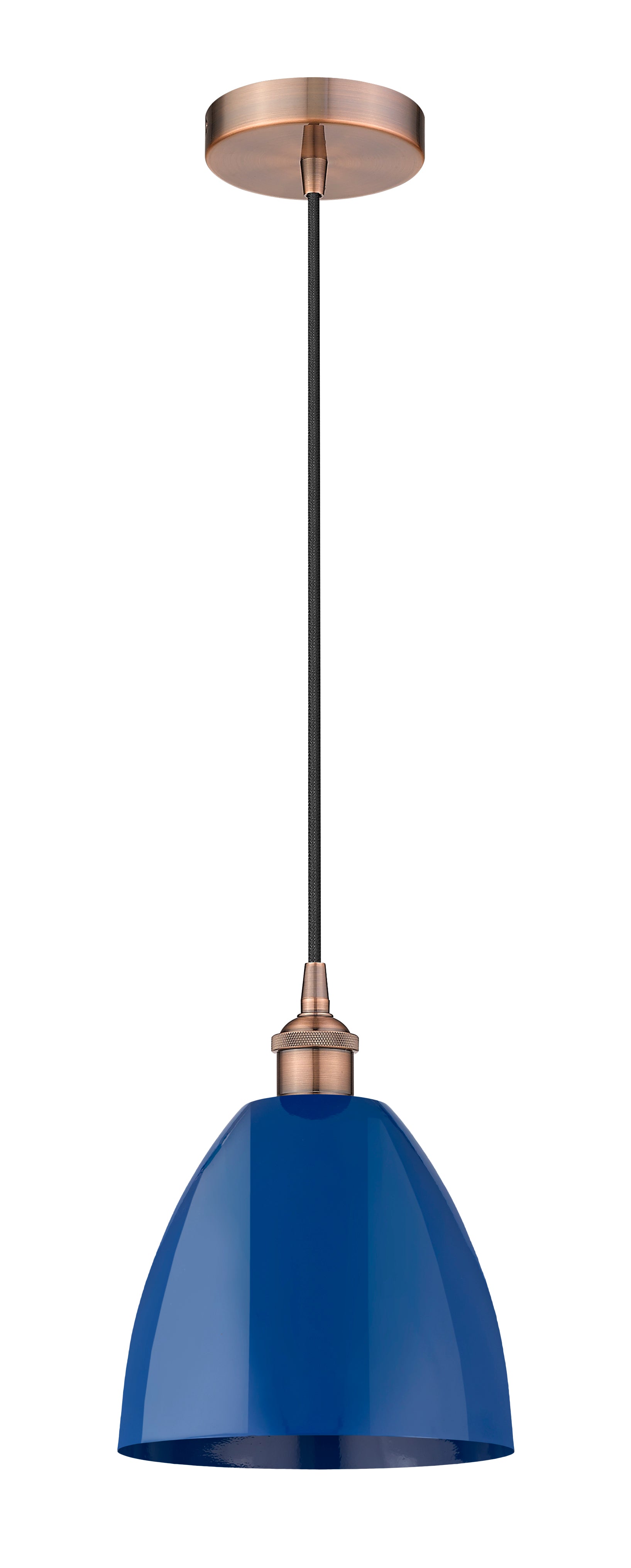 Edison Mini Pendant Antique Brass Finish