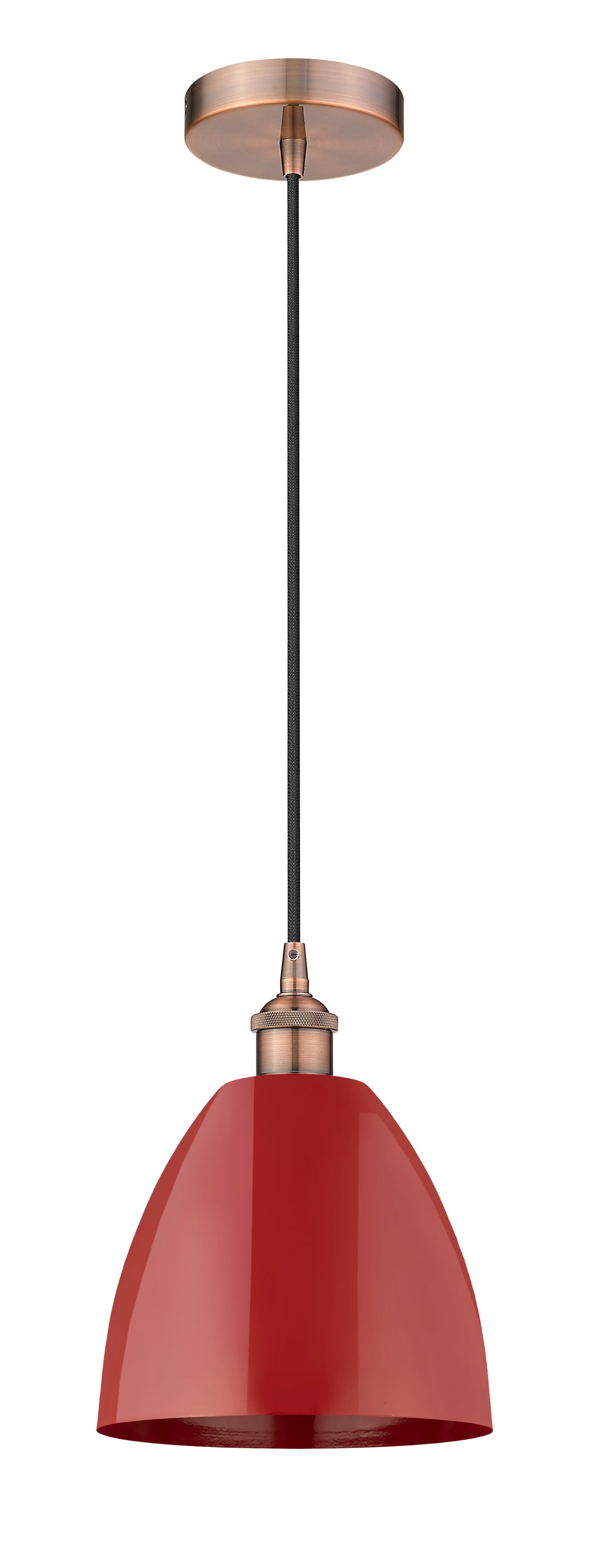 Edison Mini Pendant Antique Brass Finish