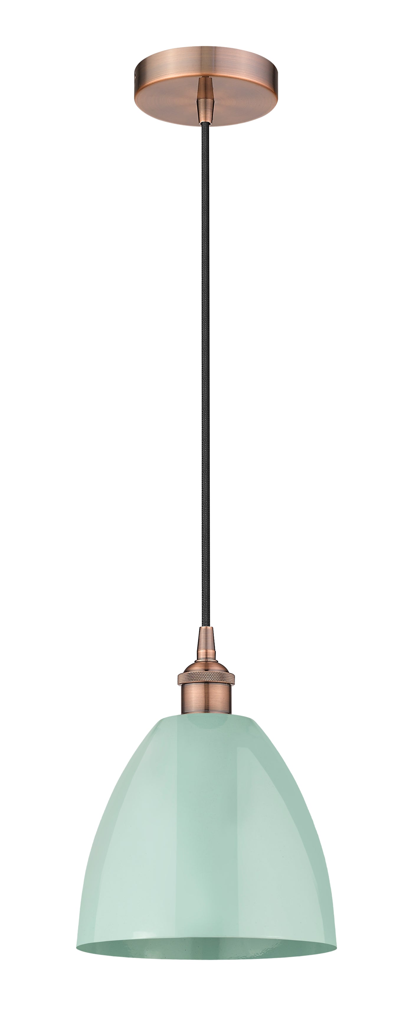 Edison Mini Pendant Antique Brass Finish
