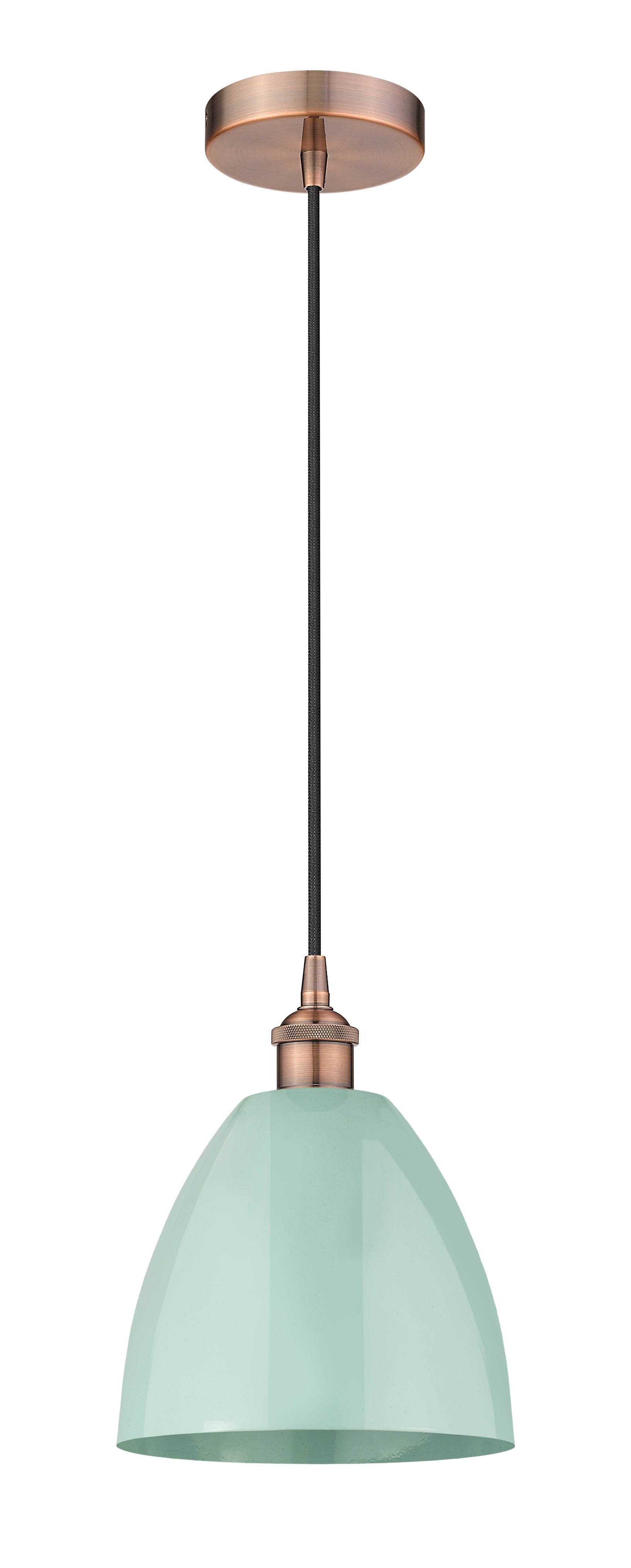 Edison Mini Pendant Antique Brass Finish