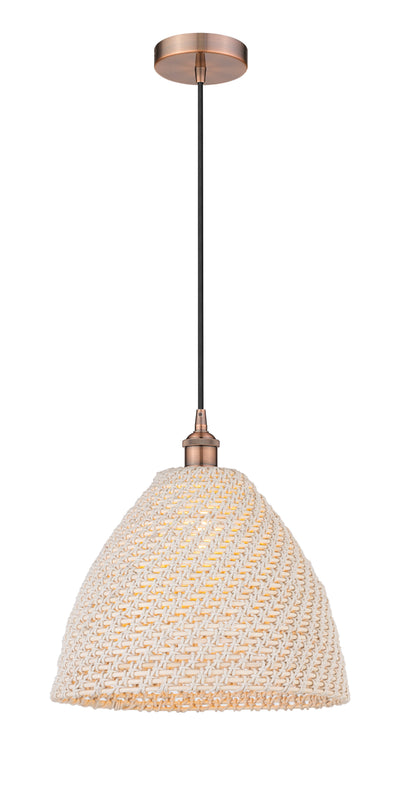 Edison Mini Pendant Antique Brass Finish