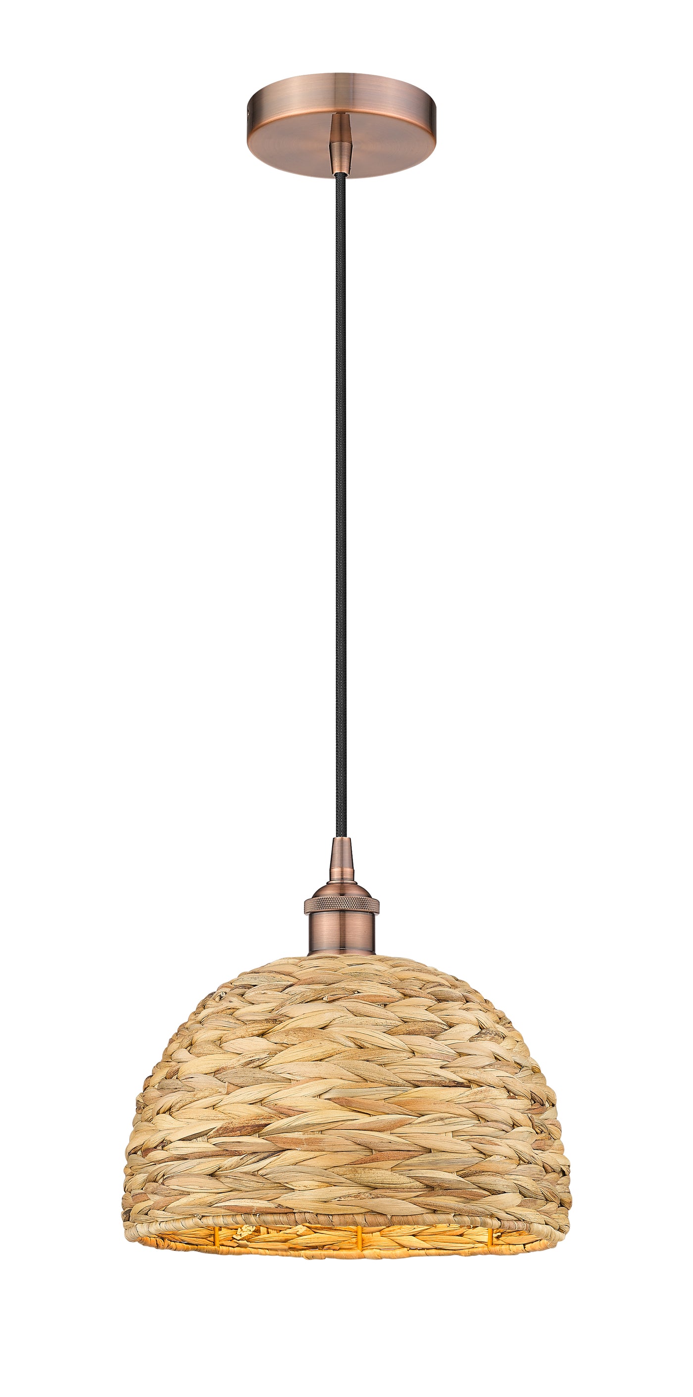Edison Mini Pendant Antique Brass Finish