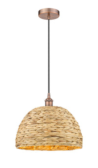 Edison Mini Pendant Antique Brass Finish
