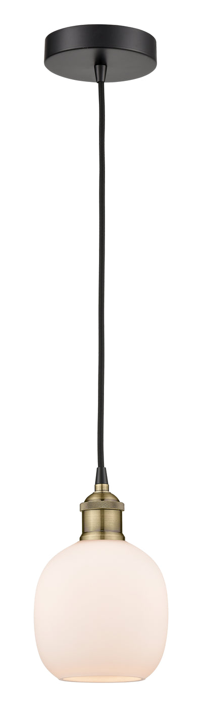 Edison Mini Pendant Antique Brass Finish