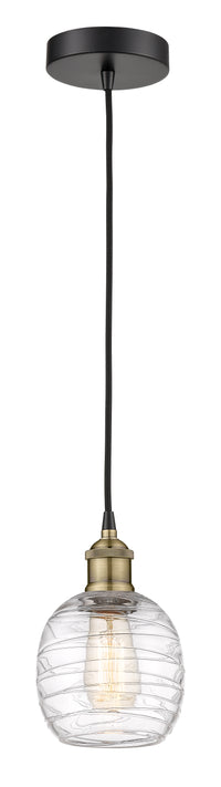 Edison Mini Pendant Antique Brass Finish