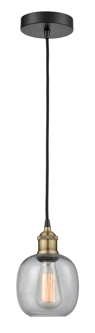Edison Mini Pendant Antique Brass Finish