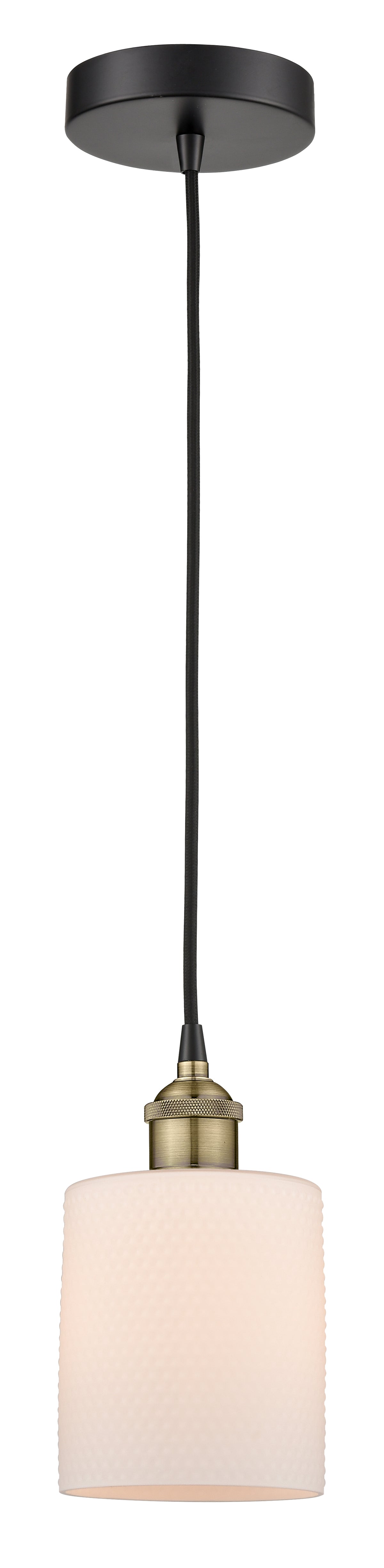 Edison Mini Pendant Antique Brass Finish