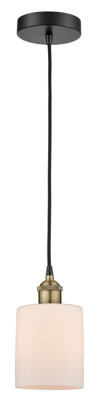 Edison Mini Pendant Antique Brass Finish