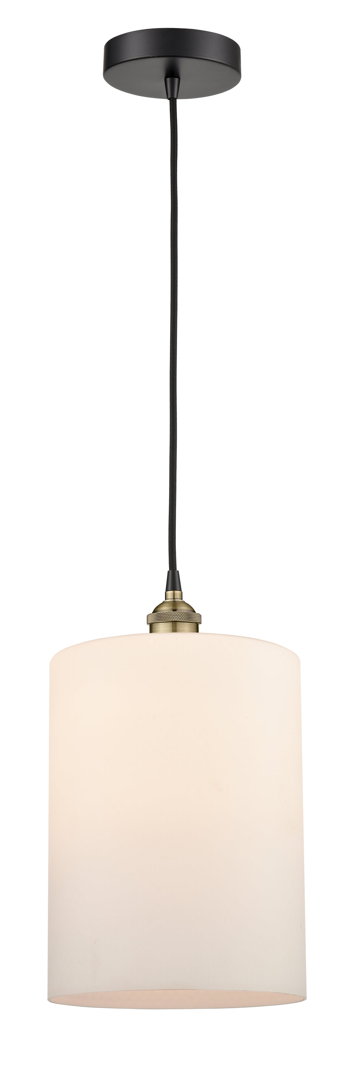 Edison Mini Pendant Cast Brass Antique