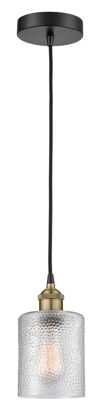 Edison Mini Pendant Antique Brass Finish
