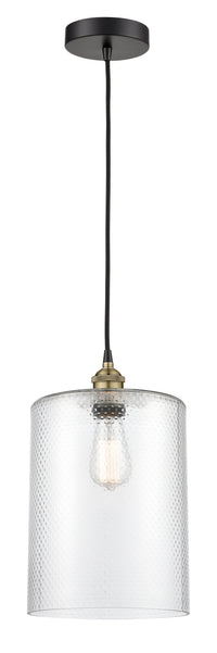 Edison Mini Pendant Cast Brass Antique