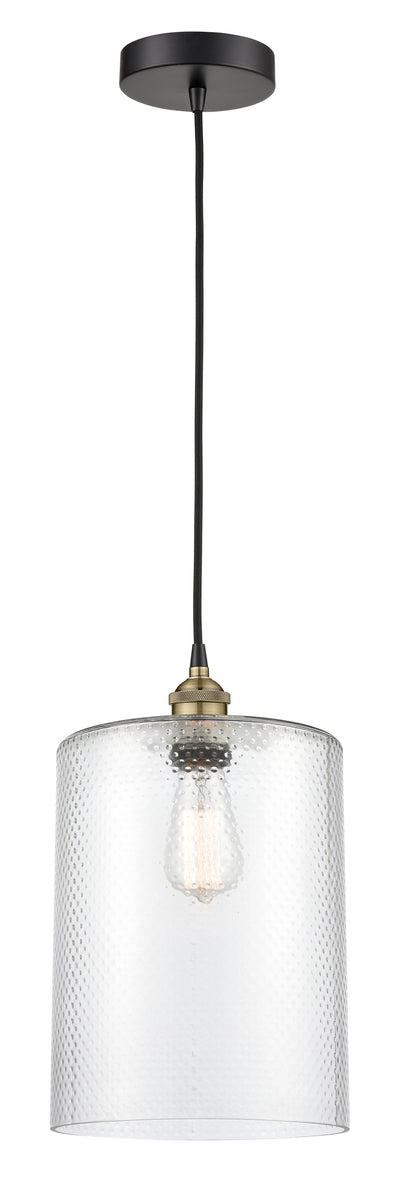 Edison Mini Pendant Cast Brass Antique