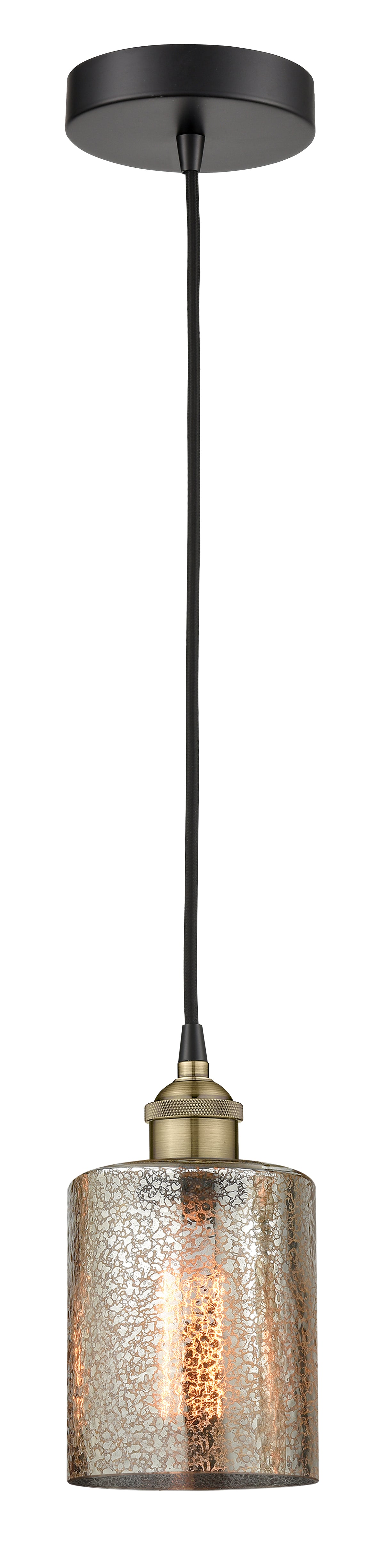 Edison Mini Pendant Antique Brass Finish