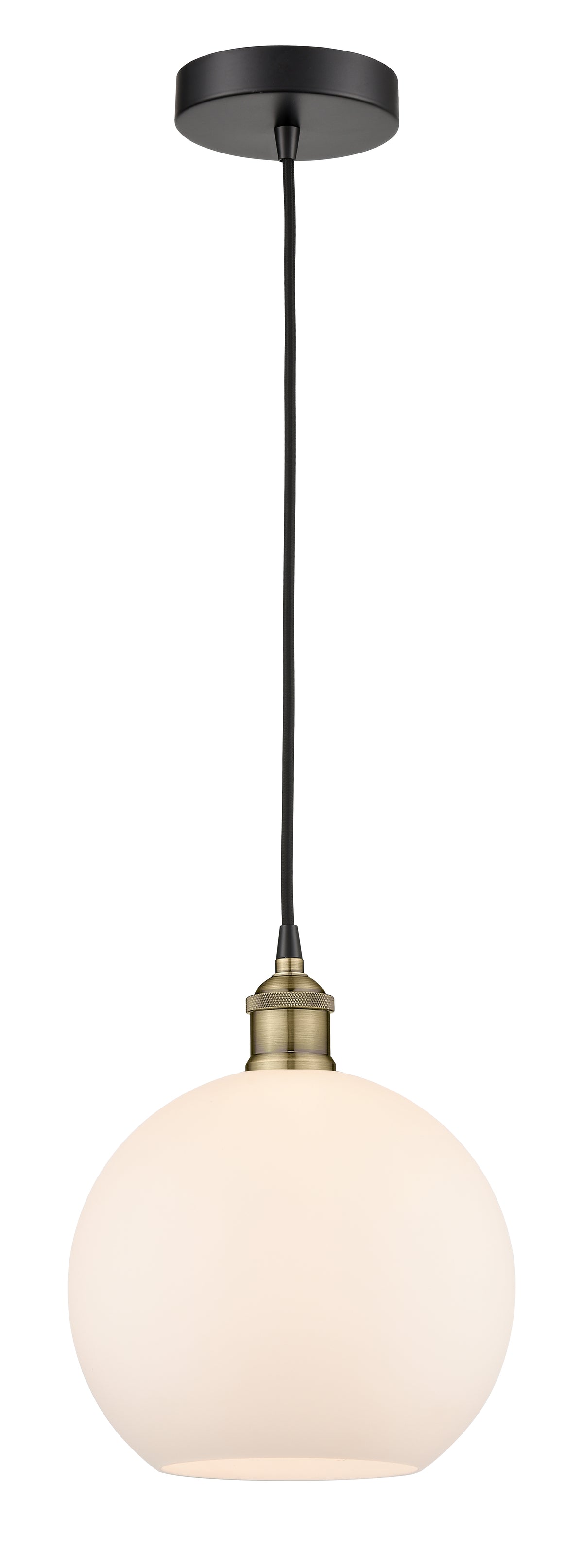 Edison Mini Pendant Antique Brass Finish