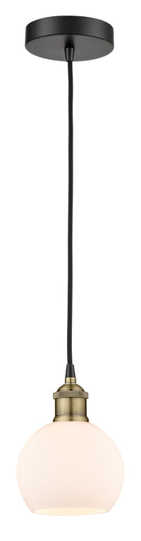 Edison Mini Pendant Antique Brass Finish