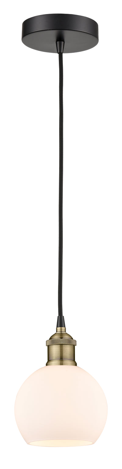 Edison Mini Pendant Antique Brass Finish