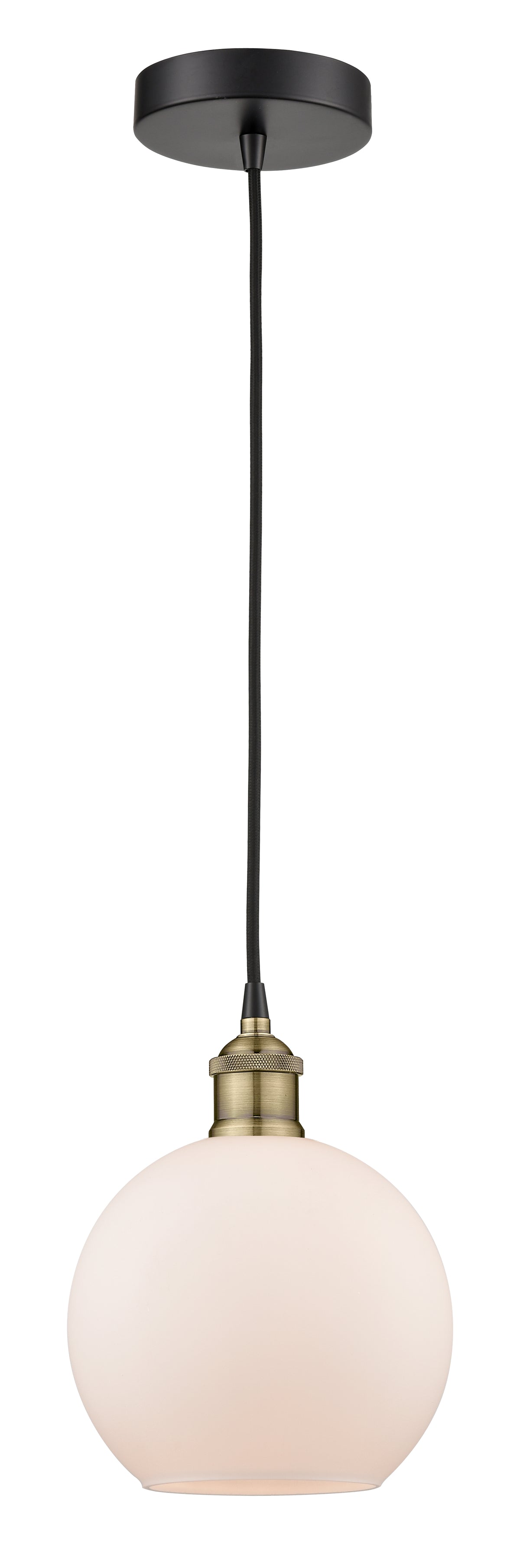 Edison Mini Pendant Antique Brass Finish
