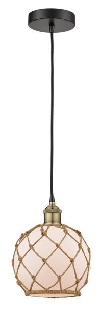 Edison Mini Pendant Antique Brass Finish