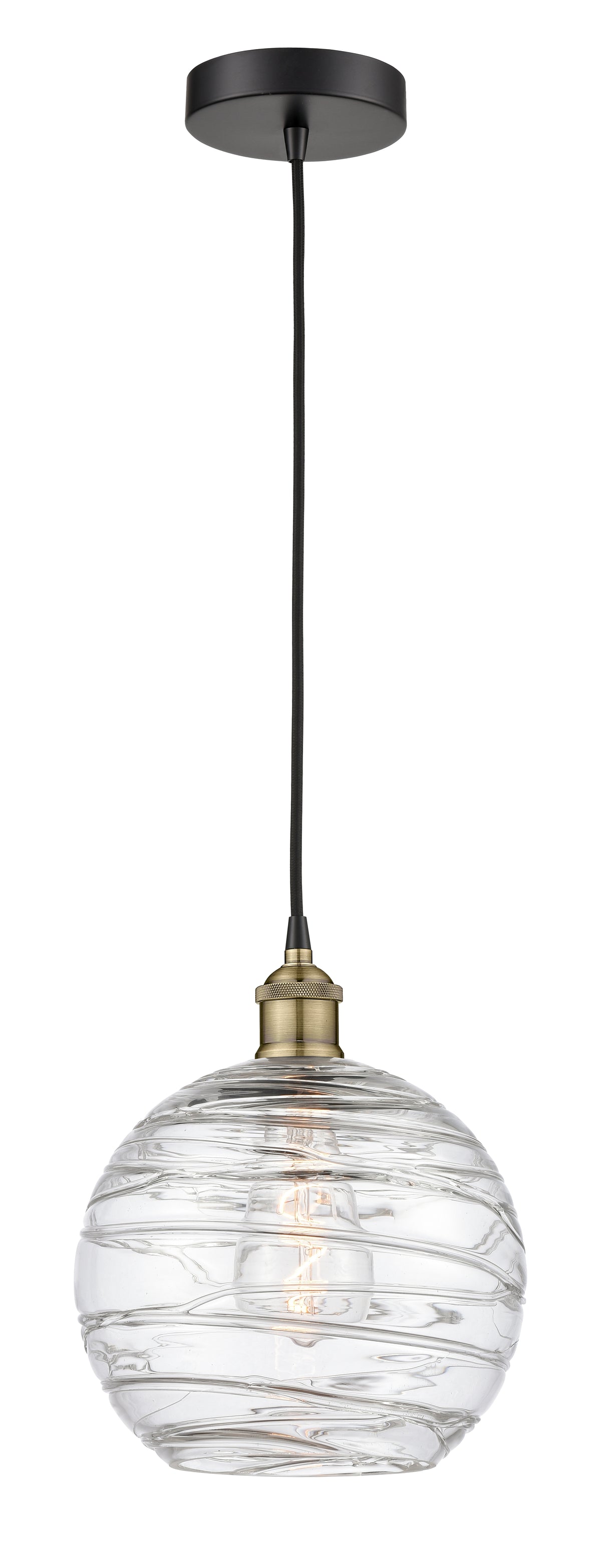 Edison Mini Pendant Antique Brass