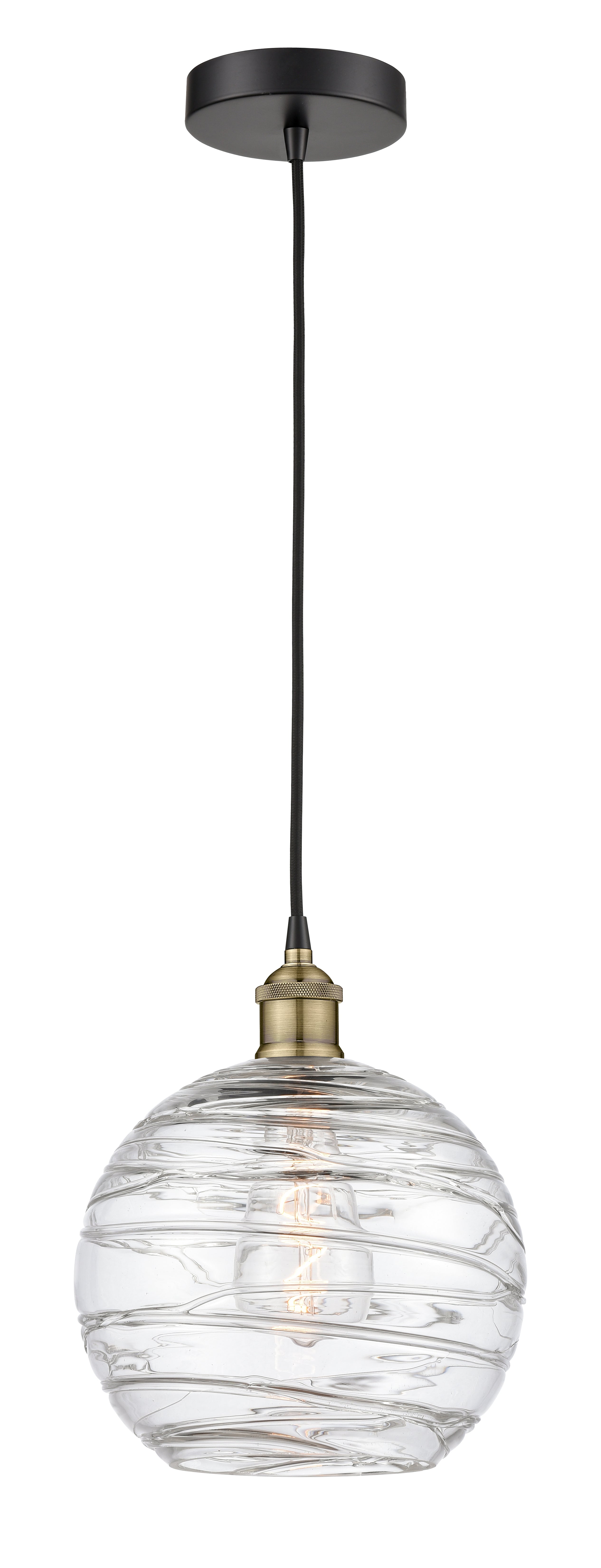 Edison Mini Pendant Antique Brass