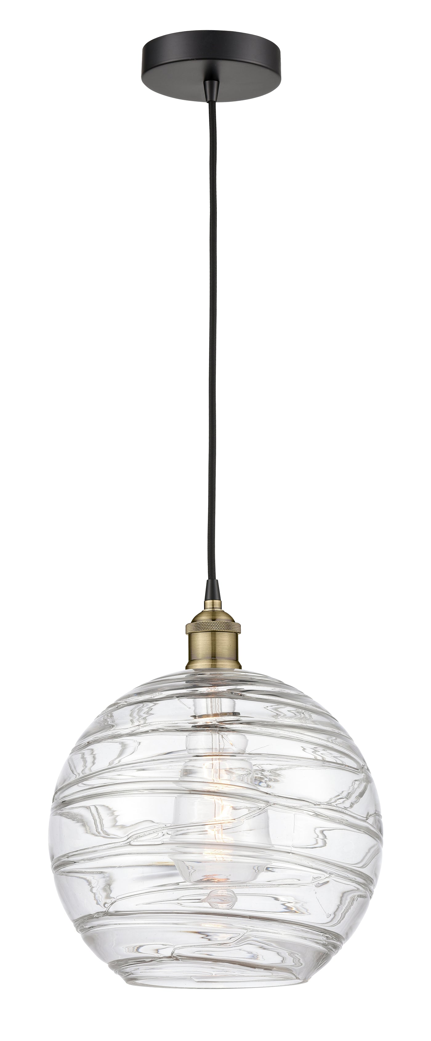 Edison Mini Pendant Cast Brass Antique Brass