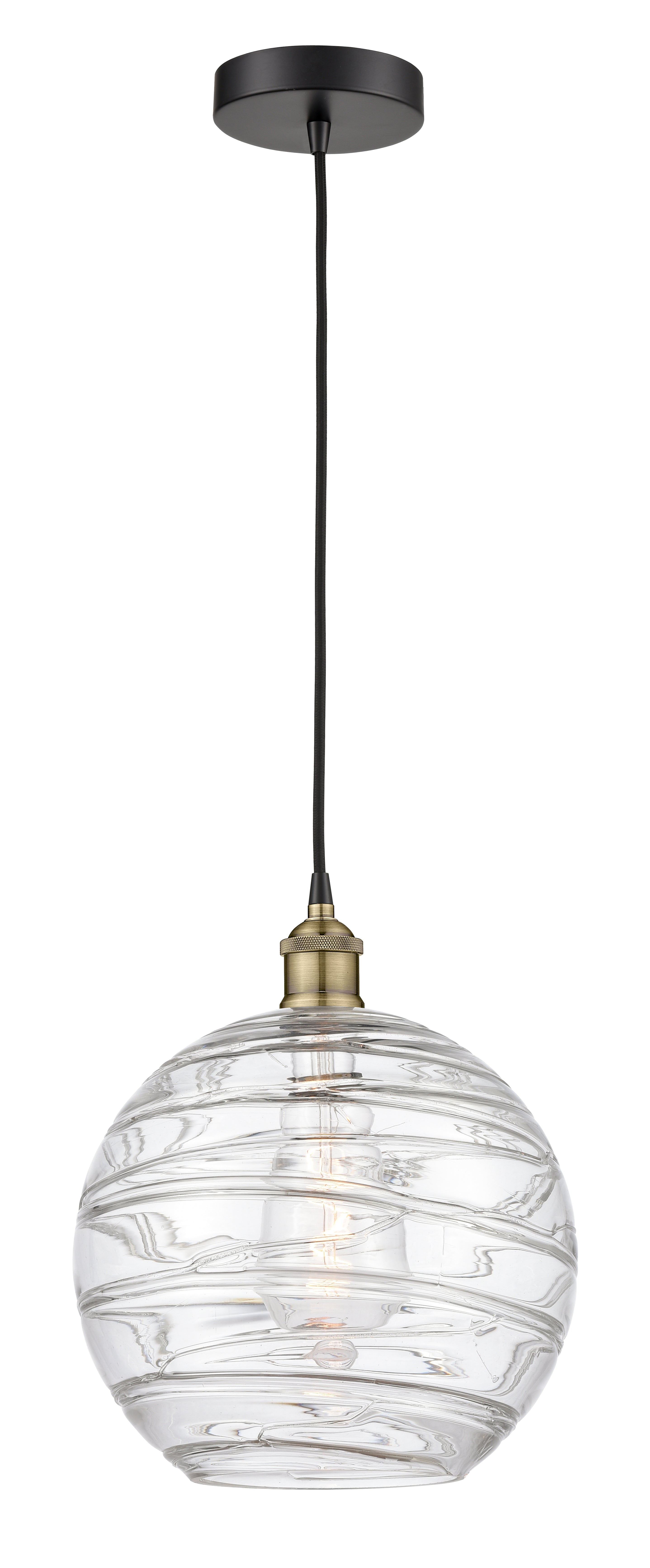 Edison Mini Pendant Cast Brass Antique Brass