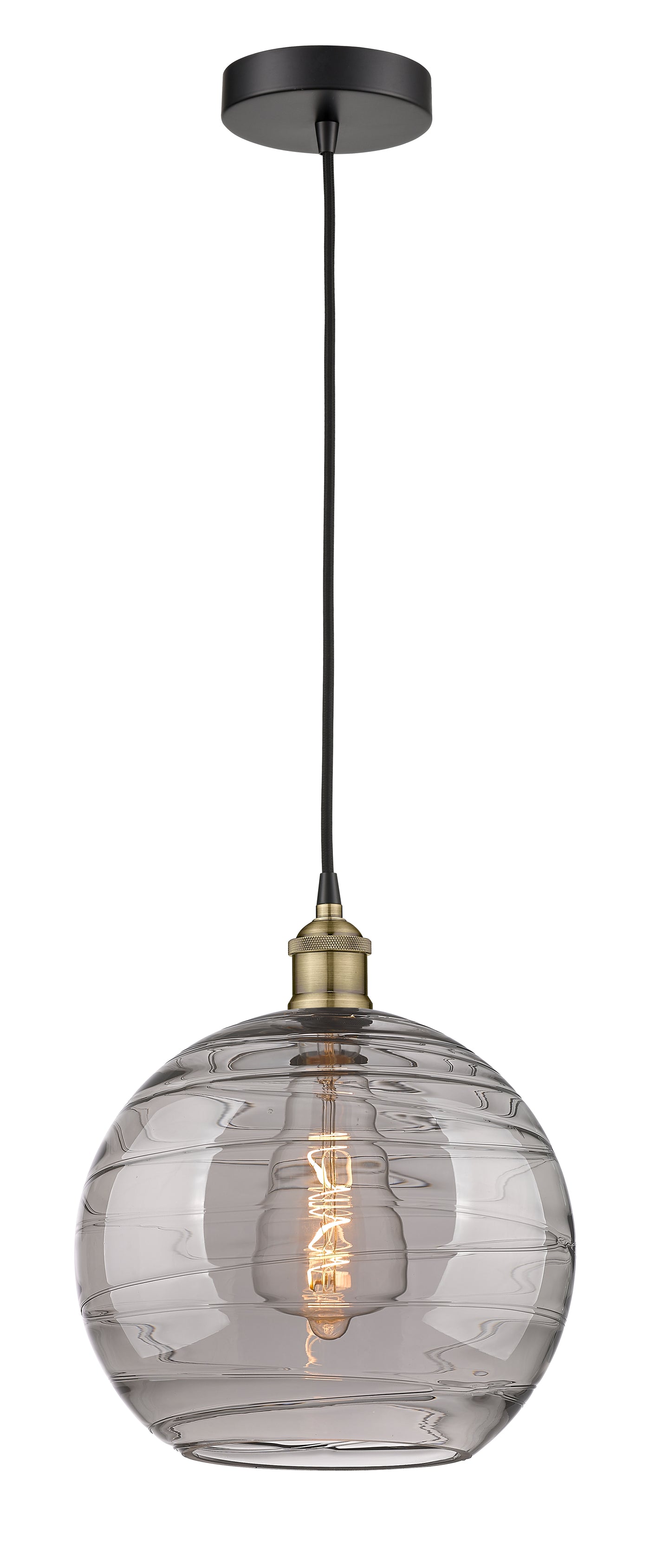 Edison Mini Pendant Cast Brass Antique Brass